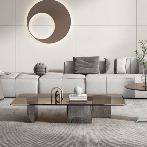 Masa living premium GlassySquare, masa cafea, Homedit Masa living premium GlassySquare, masa cafea, Homedit