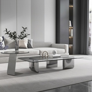 Masa living premium GlassySquare, masa cafea, Homedit Masa living premium GlassySquare, masa cafea, Homedit