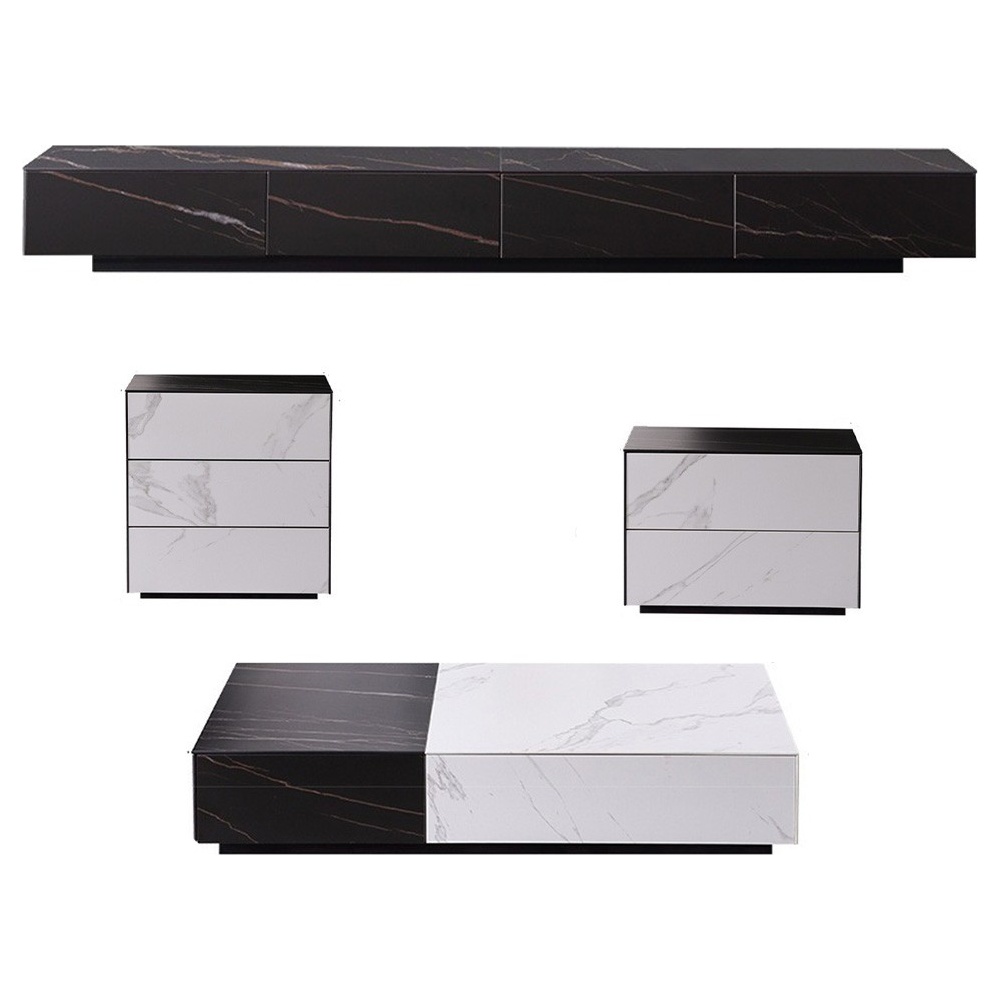 Set Masa living, comoda tv si 2 console premium Palace Set Masa living, comoda tv si 2 console premium Palace