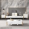 Set comoda tv, masa cafea si console Goldstone, masa living Set comoda tv, masa cafea si console Goldstone, masa living