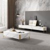 Set comoda tv, masa cafea si console Goldstone, masa living Set comoda tv, masa cafea si console Goldstone, masa living