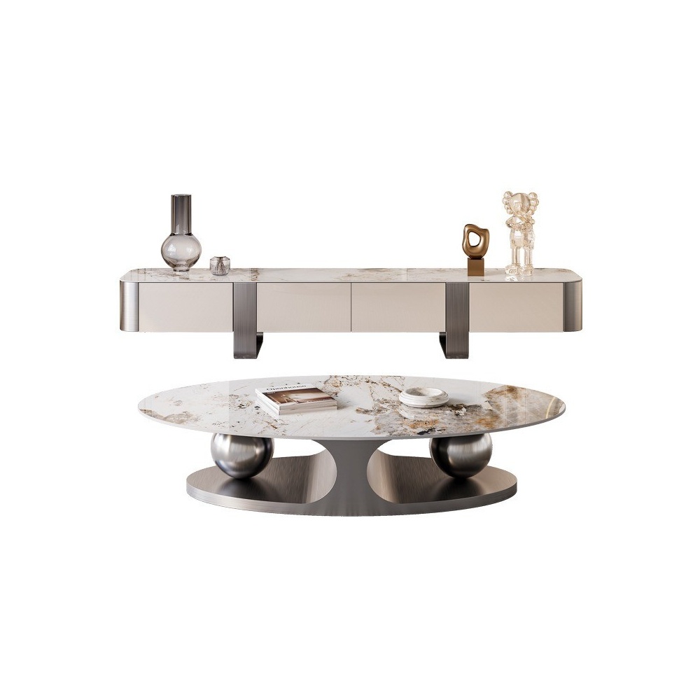 Set Comoda si masa cafea premium Armoire, Homedit Set Comoda si masa cafea premium Armoire, Homedit