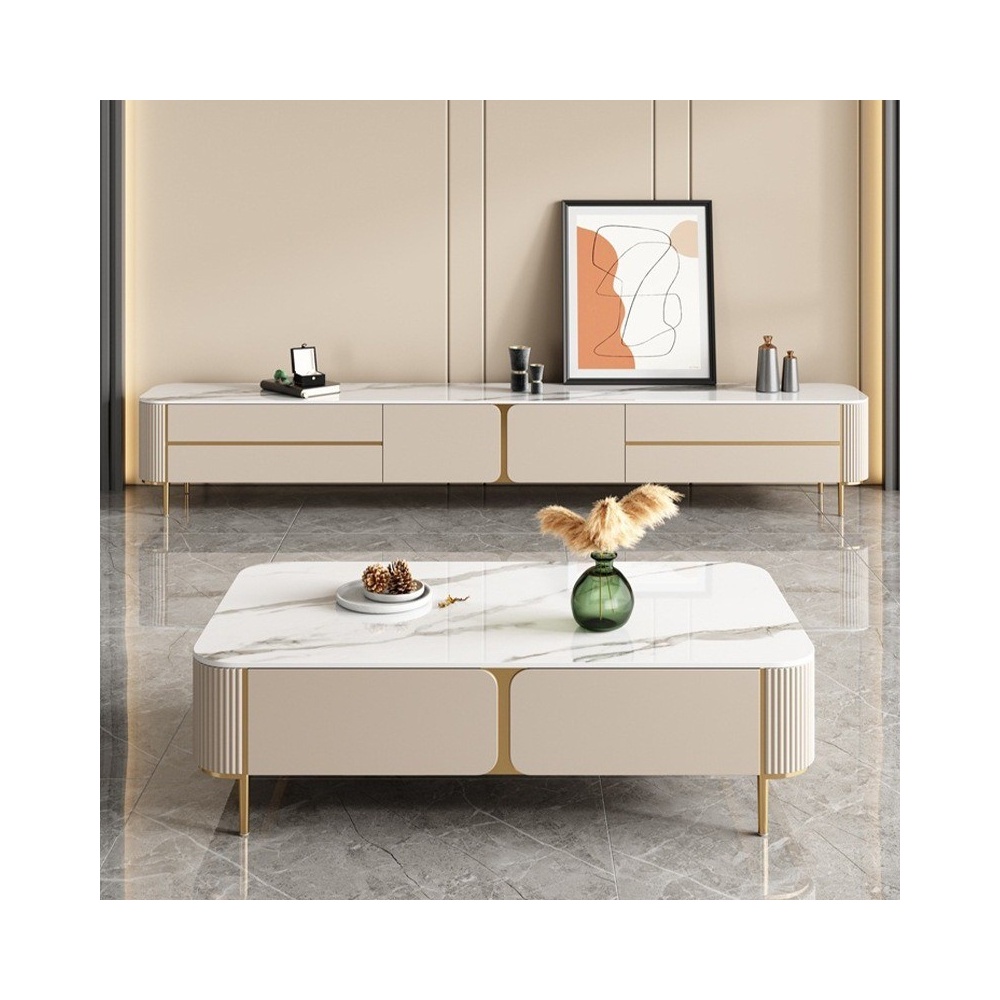 Set Comoda tv si Masa cafea premium Majestic, Homedit Set Comoda tv si Masa cafea premium Majestic, Homedit