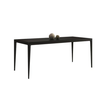 Masa living aluminiu si piatra naturala premium Easys, Homedit