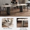 Masa living piatra naturala premium Triva, Homedit Masa living piatra naturala premium Triva, Homedit