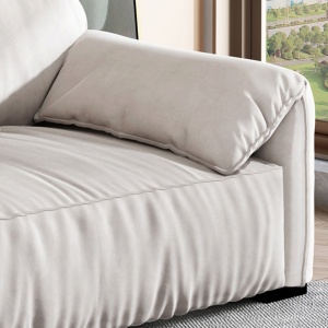 Canapea catifea antipata, fotoliu, taburet premium Avoro