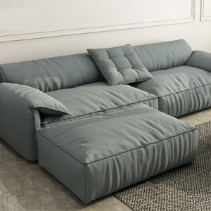 Canapea impermeabila fotoliu, taburet premium Resta