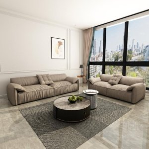 Canapea impermeabila fotoliu, taburet premium Resta