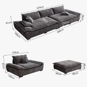 Canapea catifea impermeabila Camelback, Homedit Canapea catifea impermeabila Camelback, Homedit