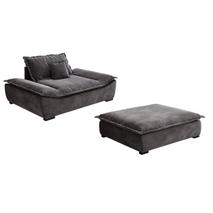 Canapea catifea impermeabila Camelback, Homedit Canapea catifea impermeabila Camelback, Homedit