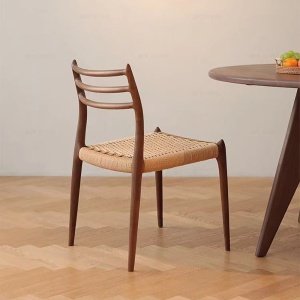 Scaun lemn masiv premium Boho Chic, Homedit