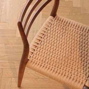 Scaun lemn masiv premium Boho Chic, Homedit