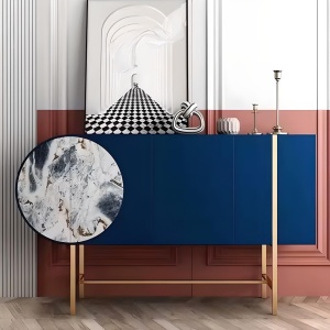 Consola mobilier 150 cm x 85 cm Selene Blue, comoda Homedit