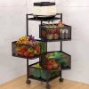 Raft patrat cu 4 etaje, suport mobil cu sertare rotative, organizator camara, orgabizator bucatarie Homedit Raft patrat cu 4 etaje, suport mobil cu sertare rotative, organizator camara, orgabizator bucatarie Homedit