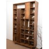 Consola vintage premium, biblioteca din lemn masiv de Ulm vechi,  Vertigo, 200 cm x 120 cm x 30 cm, Homedit