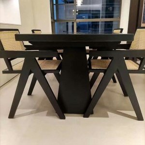 Masa premium din lemn masiv Porter, Homedit