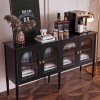 Consola mobilier premium, comoda lemn masiv de pin, Half, Homedit