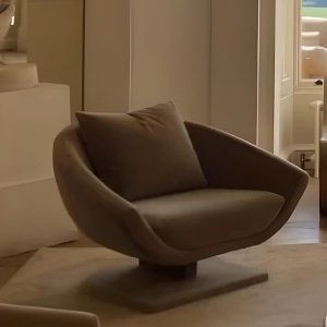 Fotoliu Premium 80 cm x 78 cm x 89 cm, Cozy Amber, Homedit