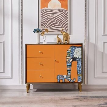 Consola mobilier premium, comoda Elephant 100 cm x 36 cm x 90 cm, Homedit