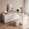 Masa de toaleta premium, masa make-up Stunny 120 cm x 40 cm x 75 cm, Homedit Masa de toaleta premium, masa make-up Stunny 120 cm x 40 cm x 75 cm, Homedit