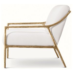 Scaun premium Thaddeus din fier forjat, 68 x 82 x 76 cm Homedit