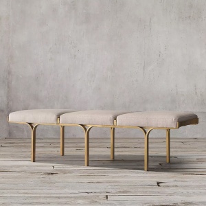 Banca Premium Link Bench Retro, 150 x 45 x 55 cm Homedit