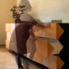 Consola Mobilier Premium Studio Ambella, 74.5 x 231 x 51 cm Homedit Consola Mobilier Premium Studio Ambella, 74.5 x 231 x 51 cm Homedit