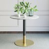 Masa Cocktail Premium Marble Gold, Homedit