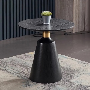 Masa Cocktail Premium Noir Oak, 60 x 64 cm Homedit