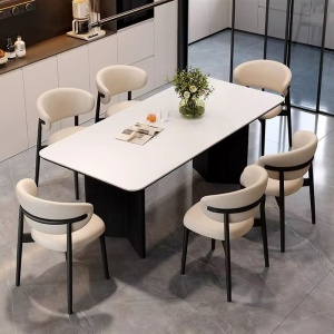 Masa Dining Florence Square, Premium, 140 x 80 x 75 cm, Homedit