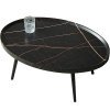 Masuta de cafea din MDF infoliat, 80 cm x 55 cm x 38 cm, masuta living premium Negru Marmura, Homedit Masuta de cafea din MDF infoliat, 80 cm x 55 cm x 38 cm, masuta living premium Negru Marmura, Homedit