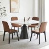 Masa Dining Rotunda Elegance Noir, Premium, Homedit