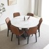 Masa Dining Rotunda Elegance Noir, Premium, Homedit