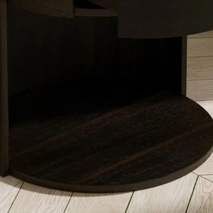 Noptiera Premium Elysian Black, 50 x 50 x 46 cm, Homedit