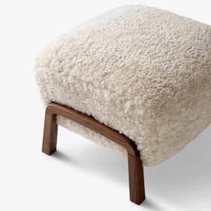 Fotoliu Premium Little Petra Cu Taburet, 73 x 82 x 95 cm, Homedit