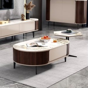 Set Mobilier Living Premium, Comoda TV si Masuta de Cafea, Homedit