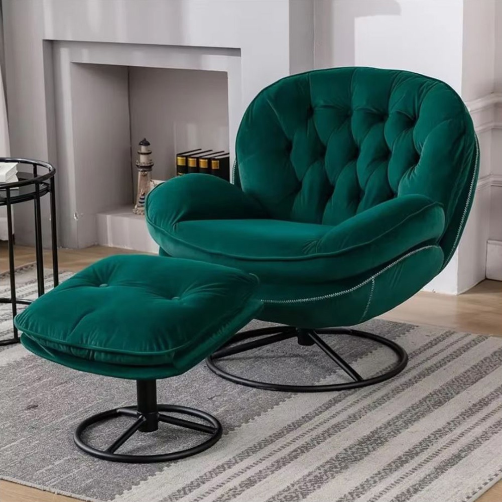 Fotoliu Premium Lounge Noble fara Taburet, 60 x 85 x 82 cm, Homedit Fotoliu Premium Lounge Noble fara Taburet, 60 x 85 x 82 cm, Homedit