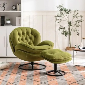 Fotoliu Premium Lounge Noble fara Taburet, 60 x 85 x 82 cm, Homedit Fotoliu Premium Lounge Noble fara Taburet, 60 x 85 x 82 cm, Homedit