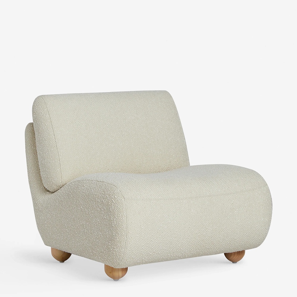 Fotoliu Premium Kya Boucle Accent, 79 x 99 x 75 cm, Homedit