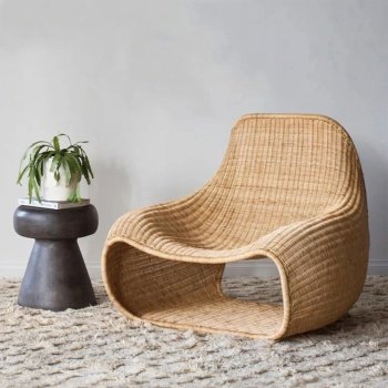 Scaun Premium Rattan Chair, 104 x 89 x 85 cm, Homedit