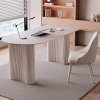 Masa De Birou Marion Round Desk, Premium, Homedit