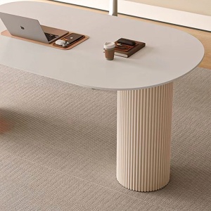 Masa De Birou Marion Round Desk, Premium, Homedit