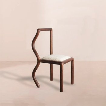 Scaun Premium Echo Wood Chair, 44 x 48 x 87 cm, Homedit