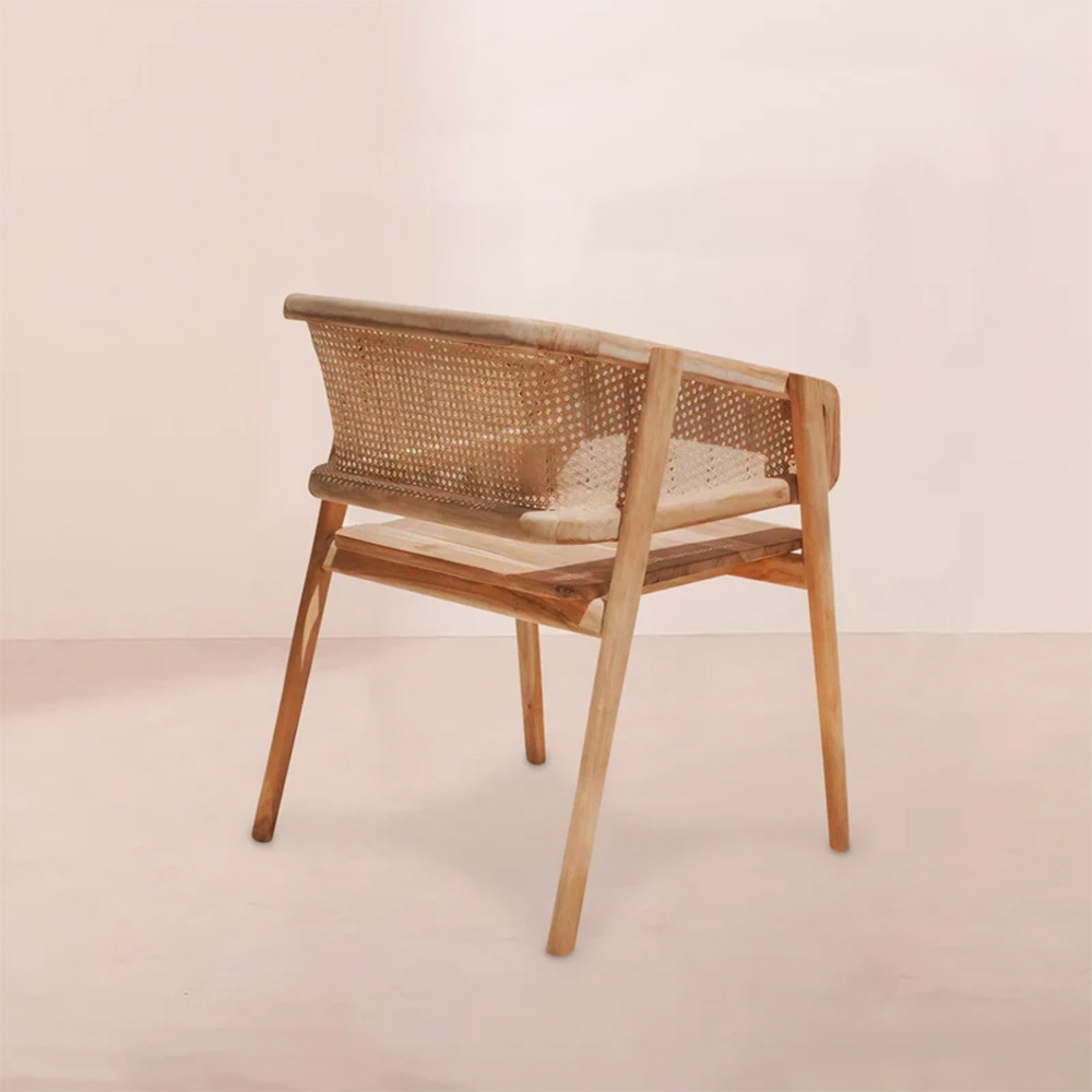 Scaun Premium Yllera Rattan, 59 x 54 x 76 cm, Homedit Scaun Premium Yllera Rattan, 59 x 54 x 76 cm, Homedit