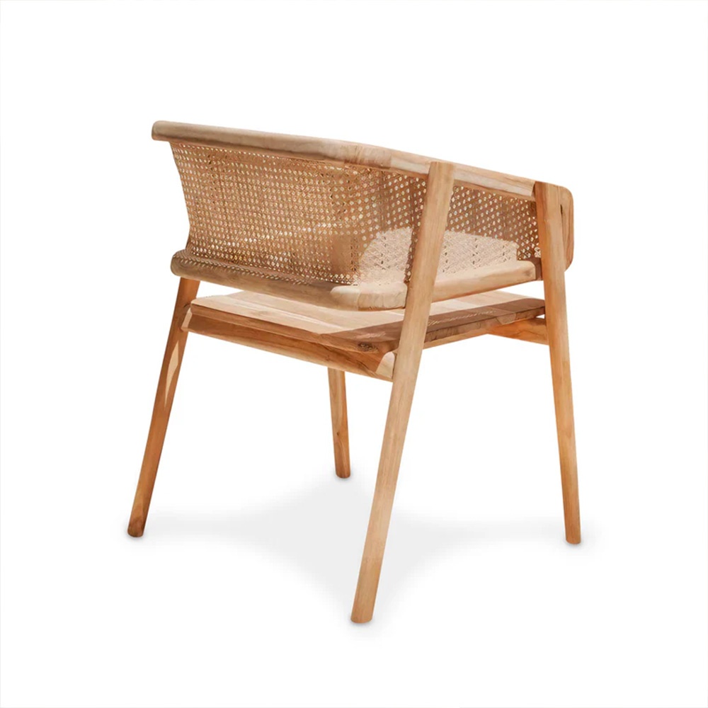 Scaun Premium Yllera Rattan, 59 x 54 x 76 cm, Homedit