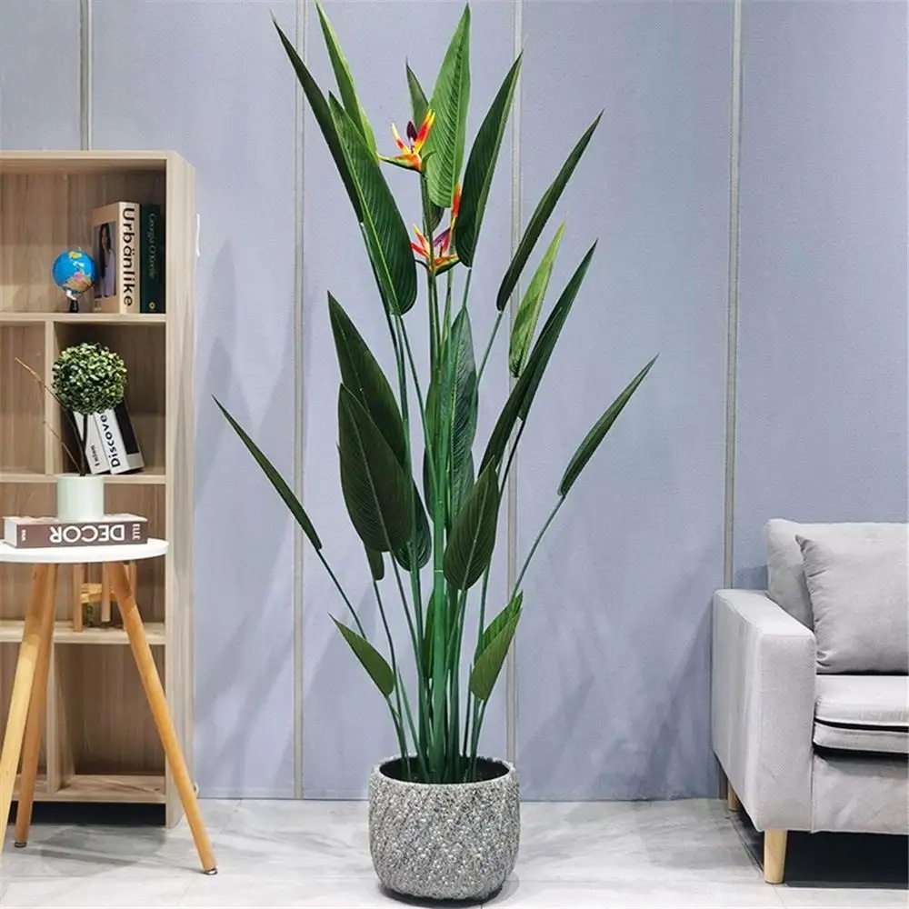 Planta Artificiala Paradise Bird Tree, 150 cm, Pentru Interior, Homedit