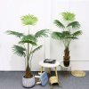 Planta Artificiala Palm Sunflower, 150 cm, Pentru Interior, Homedit Planta Artificiala Palm Sunflower, 150 cm, Pentru Interior, Homedit