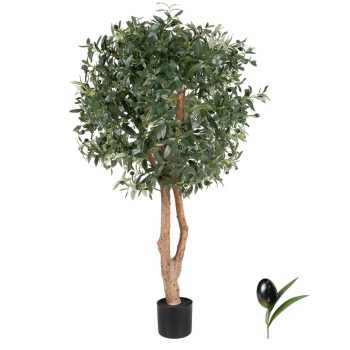 Copac Artificial Olive Tree, 160 cm, Pentru Interior, Homedit