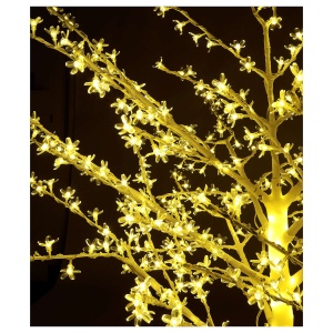 Pom luminos, copac decorativ cu lumini LED 180 cm, Homedit