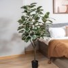 Planta Artificiala Banyan A, 150 cm, Pentru Interior, Homedit Planta Artificiala Banyan A, 150 cm, Pentru Interior, Homedit